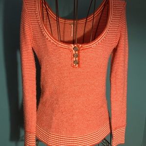 Free People red striped sweater. Excellent condition.